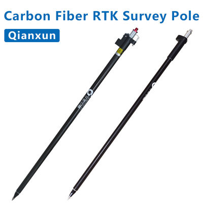 Beli Carbon Fiber Extendable Pole untuk GPS RTK GNSS Telescopic Rover Pole QIANXUN GPS Surveying Pole pembuatan online