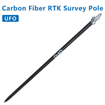 Beli 2.2m Carbon Fiber Extendable Pole Untuk GPS RTK GNSS Telescopic Rover Pole UFO GPS Surveying Pole pembuatan online