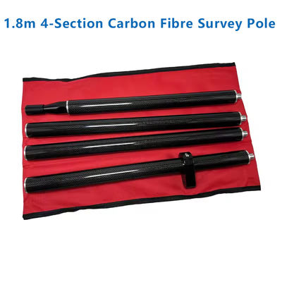 Beli Baru 1.8M Survey Pole 1.8M Panjang GPS PRISM POLE Carbon Fiber Pole GPS GNSS RTKSURVEYING TYPE,4 PCS Pole, 5/8x11 Benang pembuatan online