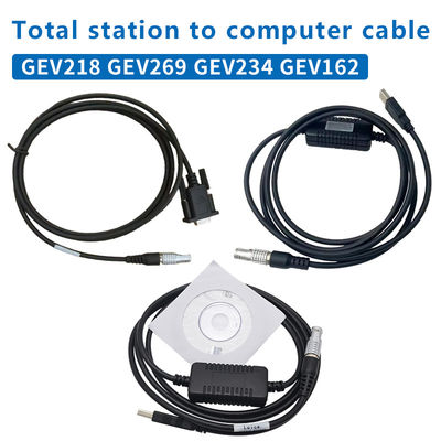 Beli GEV234 GEV269 GEV218 GEV162 Kabel Transmisi Data untuk Lei-ca GPS GNSS Tingkat Elektronik Digital Total Station TMTS 8pin+USB pembuatan online