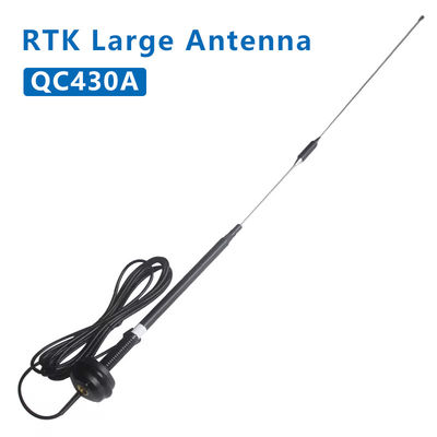 RTK UHF Large Antenna QC430A 430-450Mhz Universal Mapping Radio Antenna untuk Kinerja Pemetaan Optimal