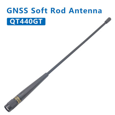 Penerima GNSS Antenna 4dBi 430-450MHz TNC-J QT440GT Antenna Whip Radio untuk Stonex UniStrong GEOMAX RTK Sistem Pengukuran GPS