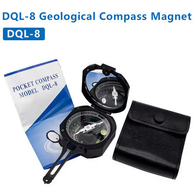 Kompas Geologi Baru DQL-8 Multifungsi Luar Ruang Off Road Instrumen Survei Pocket Theodolite Profesional