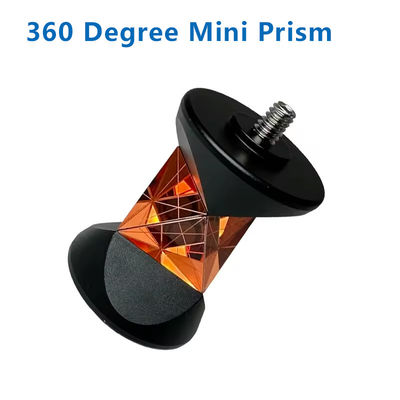NEW Mini 360 derajat prisma dengan adaptor 5/8x11 benang untuk Swiss Total Station tanpa kutub Mini Prisma Survei