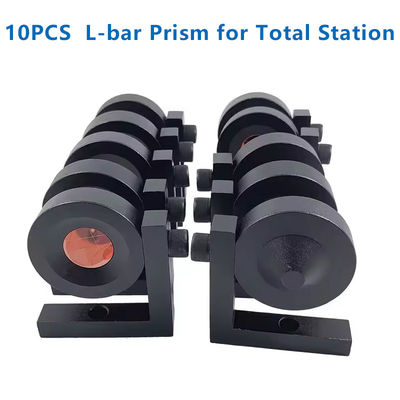 10pcs 90 derajat pemantauan prisma GMP104, 1 inci L-bar reflektor, cocok untuk total stasiun L-bar prisma