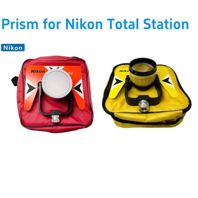 Prisma tunggal AK18 Terapkan pada Nikon South Trimble Top-C Sokk-ia Series Pengukuran Prisma Total Stasiun dengan Kantong Lembut