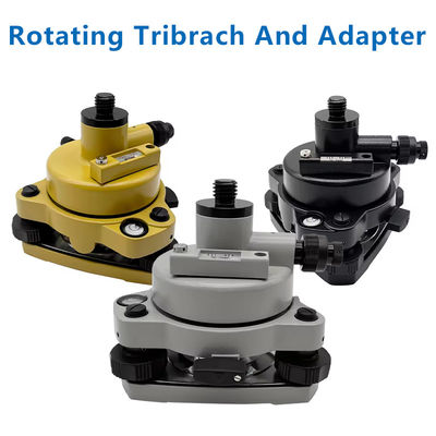 Tribrach Dan Optical Plummet Rotating Adapter Untuk Prisma GPS 5/8 