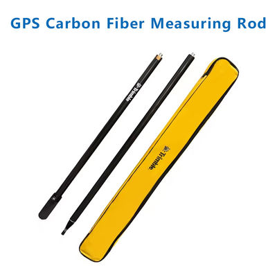 GPS RTK Sponge 2M Serat Karbon GPS Pole Geodetik Dengan 2 Bagian Dengan Logo Universal GPS Pole Centering Rod