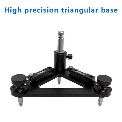 Tribrach presisi tinggi dengan Leica Spigot Mount, Dual Tube Bubble Level, Surveying LandAksesoris peralatan