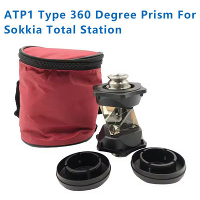 ATP1 Tipe 360 derajat Prisma Untuk Sokkia Total Station 5/8x11 Thread Wanita Kedua Sisi