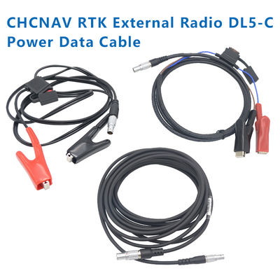 CHCNAV RTK Battery Connection Cable Power Cable External Radio Power Cable DL5-C1 Data Cable untuk presisi tinggi X91 GNSS