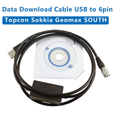 2025 New Data Download Kabel USB ke Hirose Konektor 6pin Konektor untuk Windows 7/8/10/XP Untuk Topcon Sokkia Gowin Selatan