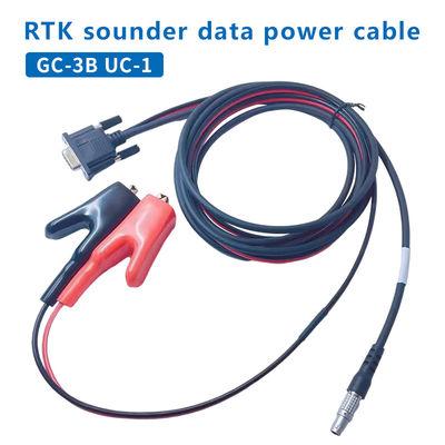 Hi-Target GC-3B UC-1 Kabel Multifungsi GPS RTK Echo Sounder Sambungan ke Baterai Kabel Data berbentuk Y