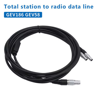 GEV186 GEV58 Wireless Radio menghubungkan total stasiun dan baterai eksternal berbentuk Y kabel data 5-PIN