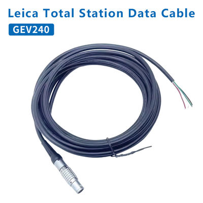 LeiCca GEV240 8pin FGl.1BLeicCa TM/TS30/50/60 Kabel Total Stasiun untuk TOT dan Control Box Real Time Transmission GEV240