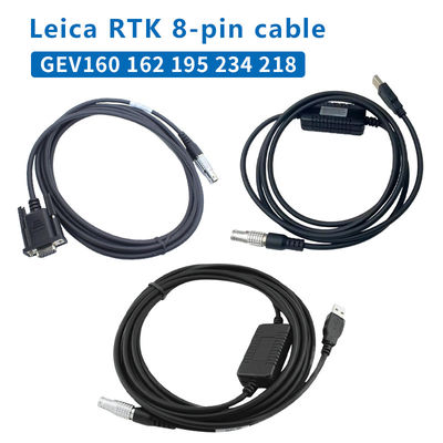 Leica GPS RTK GS10/14/15/16 GEV162 GEV234 GEV218 GEV Series Data Transfer Kabel 8-pin untuk Transfer Data yang Tepat