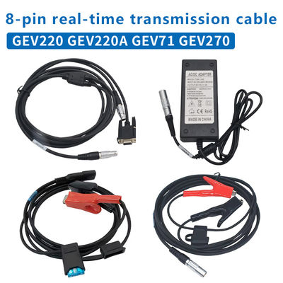 GEV220 GEV270 GEV71 Y Konektor Kabel Untuk Leica TS/TM60/50/30 Total Station Untuk Menghubungkan Ke PC Dan Daya Baterai Eksternal