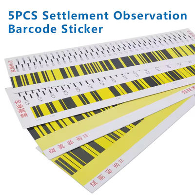 5PCS PEMATETAN PEMATETAN STICKER Kode Bar untuk LEI-CA SOKK IA TRIMBLE FOIF Surveying tingkat digital