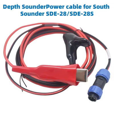 Selatan SDE-28/SDE-28S kedalaman Sounder AC Power Adapter 12V Baterai eksternal kabel daya W2J20 untuk Selatan Sounder SDE-28/SDE-28S