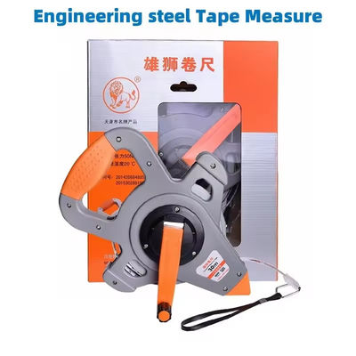 30M 50M 100M Pita Metrik yang bisa ditarik kembali Open Reel Long Steel Tape Measuring Ruler Measuring Ruler Woodworking Construction Site Surveying