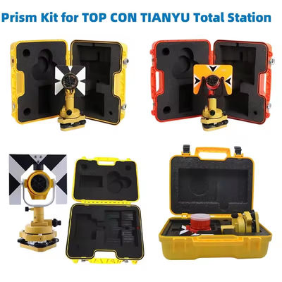 Kit Prisma untuk TOP CON NIKON TIANYU Total Stasiun Prisma Surveying Instrument Professional Traverse Prism Kit