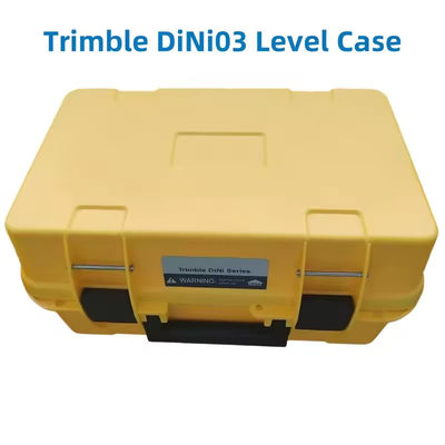 Kasus Instrumen Pengukuran Baru Kotak penyimpanan Plastik untuk Trimble DiNi03 Surveying Equipment Case Kuning