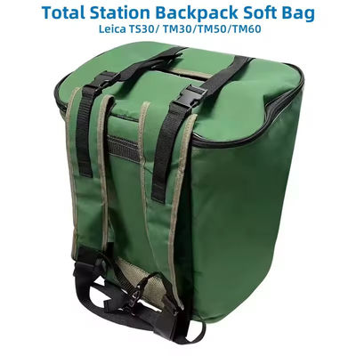Tas Ransel Kit Lunak Warna Hijau untuk Leica TS TM30 50 60 Tas Survei Total Station