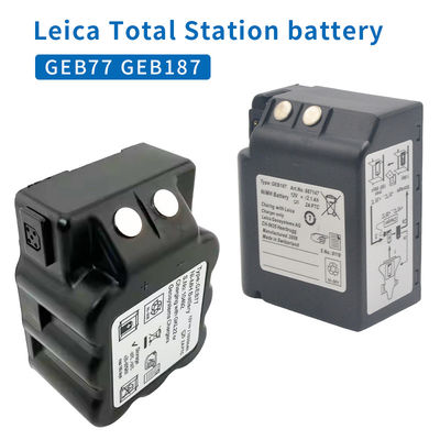 Baterai tahan lama GEB187/77 untuk Leica TCA1100 TCA1700 TCA1800 TPS1000 TPS2000 TPS2003 Survei total stasiun NI-MH