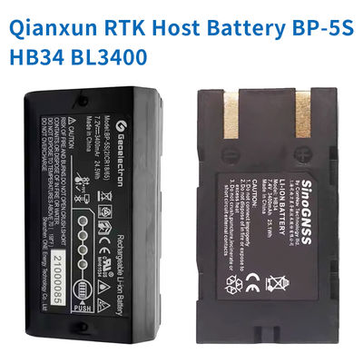 Qianxun BL3400 BP-5S HB34 Baterai untuk T30 Surveying GPS RTK GNSS 7.4v 3400mAh