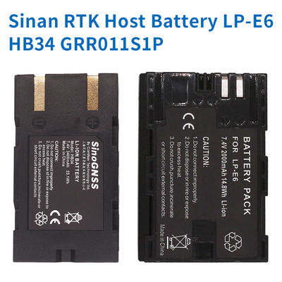 Baterai host Sinan RTK GRR011S1P HB34 T30/T300/N6 GPS RTK GNSS untuk LP-E6 untuk Instrumen Survei SinoGNSS