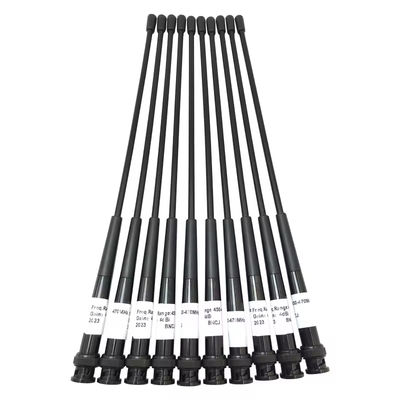 450-470MHz BNC Whip Antenna 4dbi untuk Penerima GNSS RTK