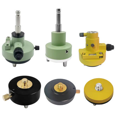 GNSS Tribrach Adapter dengan Optical Plummet dan Long Bubble Level