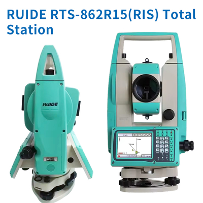Total Station Ruide RTS-862R15 Akurasi 2'' Jangkauan Non-Prisma 1500M