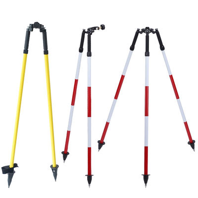 Bipod Prisma Pole Aluminium untuk Survei GNSS RTK